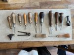 VINTAGE UPHOLSTERY/LEATHER WORKERS TOOLS 