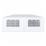 NEW! 3m x 6m White Waterproof Garden Gazebo Marquee Awning Party Tent