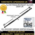 FOR FIAT PANDA PROPSHAFT 4x4 (169) 2004-ON 55222107 55193595 55197051 55264146