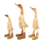 Bamboo Root Duck in Boots Fair Trade - DU-598