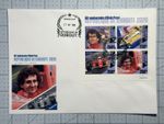 Djibouti 2020 Large First Day Cover “65th Anniversary Of Alain Prost” Formula 1