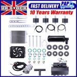 12V Electric Cool&Heat Universal Underdash Air Conditioner DC Auto Car A/C Kit