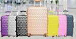 Hard shell Trolley Suitcase 4 Wheel Spinner Lightweight Luggage Travel Cabin Bag
