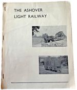 1955 Ashover Light Railway Booklet 1955 Narrow Gauge Railway History scarce