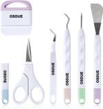 OSDUE 6 PCS Vinyl Weeding Tool Set for Cricut & Silhouette Accessories
