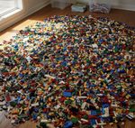 Genuine Lego Job Lot 1 KG  Lots Parts Blocks Bricks Pieces 1000 Grams