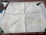Vintage Guide Map of environs of  Calcutta  dated 1830 ?? (Antique)