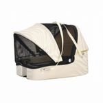 Dog Bike Basket Sturdy Pet Two-Wheeler Carrier Rigid for Commutes, Young Dogs