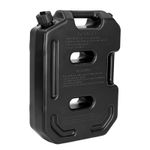 10L Jerry Can Fuel Tank, 2.6 Gallon Backup Gas Can with Built-in Spout & Hose