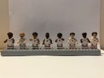 Custom Lego Football Minifigures - 8 England Players *Brand New In Bags*