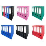  Lever Arch Files 5-Pack A4 Document Paperwork Filing 560 Sheets Home Office
