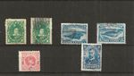 Newfoundland Victorian Stamps: SG50a,MM & GU,SG43 GU,SG48 GU,SG49 MM & SG90 FU