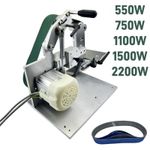 220V Brushless 550-2200W Belt Machine Polishing Electric DIY Belt Sander Machine