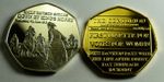 Pair of SUFFRAGETTE EMILY DAVISON KILLED 1913 NEWSPAPER Collectors Tokens/Medals