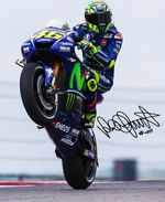 A3 A4 Framed Photo Signed Valentino Rossi Motorcycle Racing Legend (2)