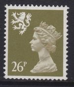 S73 XSL57 26p Drab QUESTA SCOTLAND PVAD - Unmounted Mint