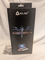 KLIM Cool+ Laptop Cooler 4500RPM Metal USB Vacuum Fan Cooling Pad | Open Box
