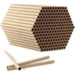 Navaris Cardboard Bee Nesting Tubes (Pack of 200) - 15Cm Long X 8Mm Diameter Tub