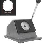 Circle Round Punch Cutter - Badge, Card Making, for Paper leather and PVC 58MM