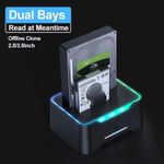Blueendless 2.5/3.5 Inch SAS/SATA Hard Disk External Case Sata to USB 3.0 Hdd Do