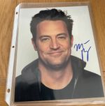 Matthew Perry Signed  photograph with COA