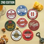 Liverpool 2nd Edition Football Beer Mat Coasters - The Perfect Gift (8-pack)