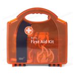 Reliance Medical Burns First Aid Kit in Box With Wall Bracket Fully Stocked