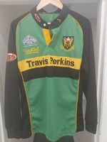 2004 Kooga Northampton Saints Cotton Long Sleeve Rugby Jersey Large 44" Chest
