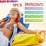 5X Sunbed Strap Towel fixed Bands Beach Towel Holder Sun Lounger Elastic Puttee