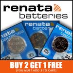 Renata Watch Batteries 315 317 321 364 371 377 379 394 395 399 1.5v 3v Battery