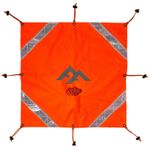 Signal Utility Panel | High-Vis Orange & Pink | Emergency Marker Air Panel Flag