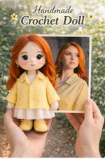 Look Alike Doll, Custom Crochet Doll, Couple Crochet Dolls, Christmas Gift, Hand