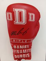 Signed Daniel Dubois Signed Custom Glove COA Private Signing