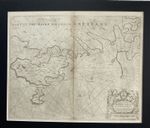 ANTIQUE SEA CHART – SHETLAND ISLES BY GREENVILLE COLLINS (PUBLISHED 1693–1764)