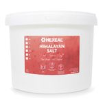 Hexeal Himalayan Pink Salt 10kg – 10kg Bucket 100% Natural Coarse Food Grade