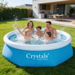 10Ft Prompt Set Inflatable Paddling Pool Swimming Pool Family Outdoor Party