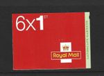 GB 2016 6 x 1st CLASS LANDSCAPE GARDENS STAMP BOOKLET PM53