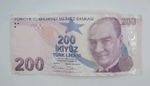 2009 (2021) Central Bank of Turkey - 200 Turkish Lira SERIAL No. H809 860265