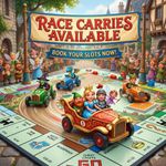1x cinderella Taycoon Racers Slot Monopoly_go 25k Point Each Race