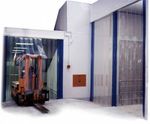 PVC Strip Curtain / Door Strip Kit - 2.5m (w) x 2.25m (d) - 300mm x 3mm Strips