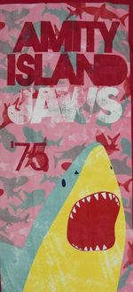 EXTRA LARGE New Jaws "Shark" Beach Bath Towels Boys Girls Children Kids Holiday