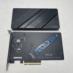 ASUS ROG PCIE 5.0 M.2 Card NVME Gen 5 PCIe Adapter Card