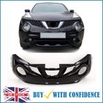 Front Bumper Upper Section Black For Nissan Juke 2014-2019 UK Stock
