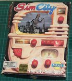 SimCity Sim City I by Broderbund for Apple Mac SE series vintage computer