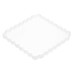 Large Silicone Tray Mold 7.5"x7.5" Irregular Square Resin Coaster Resin Mold