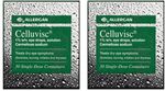 2 x Celluvisc 1% Eye Drops 30 Pack | Dry Eye Relief | Preservative Free Vials