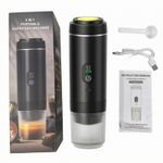 Portable Espresso Machine LED Display USB Rechargeable Espresso Machine