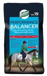 Baileys No.19 Performance Balancer Horse Feed 20kg - Low Starch And Sugar