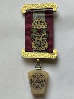 Fine Mark Degree 1887 Golden Jubilee of Queen Victoria Masonic Jewel.