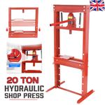 20 Ton Heavy Duty Hydraulic Press Machine Bench Workshop Garage Bearing Presses